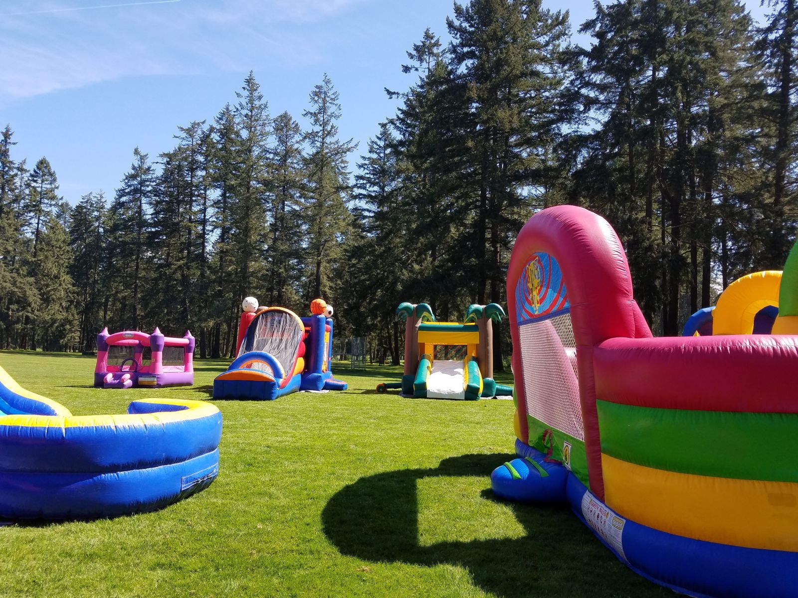 community event setup